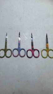 Eyebrow Scissors Makeup Eyelash Trimmer Facial Hair Remover German Stainless