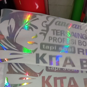 STIKER CUTTING KATAKATA JANGAN TAKUT TERSANGI STIKERKACAMOBIL STIKERMOBIL