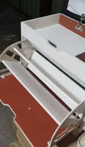 Wooden Shoe Rack Shoe Cabinet with Seat Cushion Shoe Organizer with Flip Drawer for Entryway