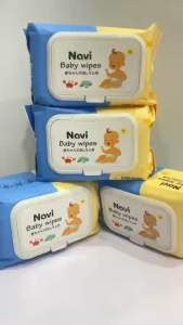 (COMBO) 5 BỊCH KHĂN GIẤY ƯỚT CAO CẤP NAVI 100 TỜ KHÔNG MÙI - AN TOÀN TUYỆT ĐỐI CHO BÉ