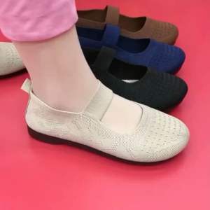 เพื่อสุขภาพ รองเท้าผ้าใบผู้หญิง พื้นนุ่ม ผ้านิ่ม ผ้ายืดหยุ่น มีความยืดหยุ่นเดินสบายไม่ปวดไม่เมื่อยเท้า