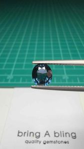 สปิเนล สีน้ำเงิน พม่า (Burma Blue spinel) 3.15ct (6.9x6.0x3.5)มมพลอยสวย สะอาดไร้ตำหนิ