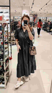 Maong Maxi Dress