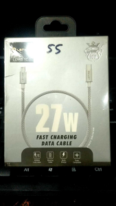 Lenyes LC950 TC-1 Kabel Data Type C TO Lightening 27 Watt Fast Charging Data Cable WC 3.0 C to iP Kabel Lenyes LC950 TC-1 type C to lightening
