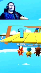 kaos anak stumble guys usia 2 samapi 10thn