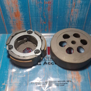 Paket 54P Mangkok Ganda Plus Kampas Otomatis Ganda Assy Mio J Soul GT 115 Fino Fi 115 Xride 115