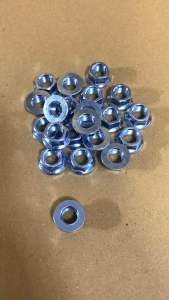 น็อตตัวเมีย จานเรียบ เบอร์14 (M10) **มีตัวเลือก** ชุบซิงค์ขาว เกลียวละเอียด