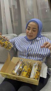 1 Toples Coklat Almond Musdalifah Isi 40 Butir