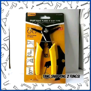 KDK Snap Ring Pliers 4 Way Tang Penjepit Lurus Buka Tutup 2 Fungsi 2 IN 1