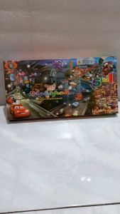 Board Game Mainan Monopoli Cars 5in1 Game Dadu Monopoli