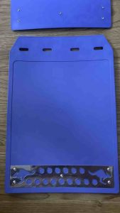 Mud Guard Blue Set of 4 Mud Flaps Splash Pad Universal Mud Guard