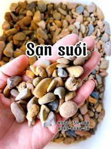 SẠN SUỐI SỎI SUỐI TRANG TRÍ TRẢI NỀN BỂ CÁ CẢNH - THỦY SINH - BIOTOP