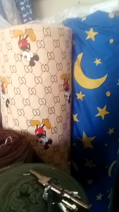 Grosir Kain Motif Polkadot Kangkung Meteran (Harga Per 0.5Meter)