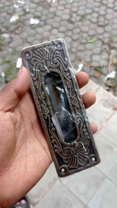 handle sleding full kuningan ukir dan polos