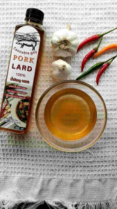 500ml น้ำมันหมูแท้ๆ สูตรคีโต - น้ำมันหมูแท้ๆ สวยงามของใบหน้า