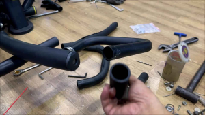 Ống cao su bọc tay cầm máy gymchất liệu pvc