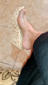 IC 02 Sandal High Wedges Wanita Ban Mika 7 cm (beli sekarang ready stok)