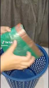 KPS-Kantong Plastik Sampah Dengan Tali Kantong Plastik Gulung Plastic Trash Kantong Plastik Gulung 45x50cm Isi 15 Lembar