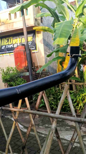 neo speed racing knalpot racing fiz r samping gembung hitam selencer almanium