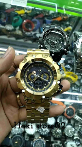 Promo Murah Jam Tangan Pria Elegan Crono Aktif Full Stainless Steel Jam Terbaru & Terlaris Free Box