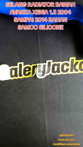 SELANG RADIATOR BAWAH AVANZA XENIA 1.3 2004 SAMPAI 2014 BAHAN SAMCO SILICONE