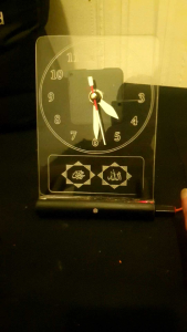 jam decoratif akrilik