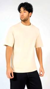 ROO Oversized Plain T-shirt Cotton Men/Woman