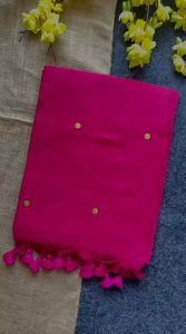 Elegant Khadi Cotton Saree with Matching Blouse Timeless Comfort | Classic Look | Everyday Elegance