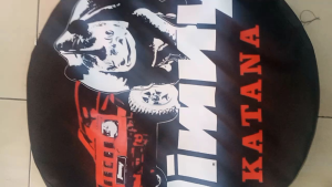 Sarung Ban Serep Jimmy Katana Presisi Ukuran Ban ke Hard Cover