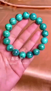 [MY🇲🇾 Ready Stock]11mm 凤凰石手串Chrysocolla Bracelet｜缓解焦虑 ✦ 增强沟通 ✦ 舒缓情绪｜招财