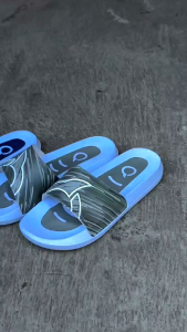 Sandal Ortuseight GAIA SLIDES - NAVY WHITE ORlGlNAL Obral COD Bayar Di Tempat