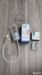 Dụng cụ hút mũi Nasal kéo tay thế hệ mới hàng chính hãng an toàn cho bé