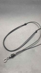 สร้อยเชือกร่ม แสตนเลส สายปรับ บัวน้ำเต้า