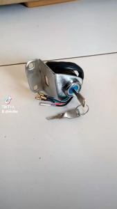 KUNCI KONTAK CB 100 CG 125 KABEL 2 AC DAN KABEL 4 AC SET PANGKON KOTAN CROM MODEL L