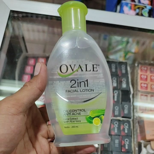 Oval Facial Lotion Anti Acne Extrak Aloe & Jeruk Nipis