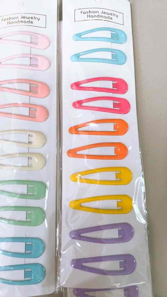 กิ๊บนักเรียน (แผง) กิ๊บดำ กิ๊บเปาะแปะ พร้อมส่งจากไทย ส่งเร็วทันใช้