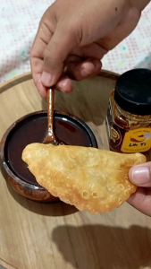 Set 3 Botol sambal bebek bumbu hitam 135 gr sambel rempah indonesia.