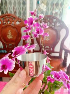 Combo 10 Khuôn làm bánh flan inox 304 ( 7cm ) Rau Câu Cupcake Làm Đá Không Gỉ - chén inox đựng nước sốt nướng BBQ