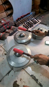 kenong jaranan 3 buah bahan besi galpanis