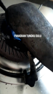 TUNGKU BESI 2KG + SARUNG HERBA COMBO DEAL