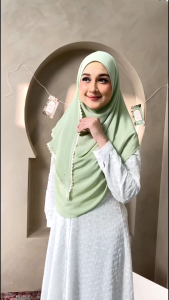 Instant Chempaka- Instant Shawl / Instant Tudung / Tudung Sarung / Slip-On Tudung / Instant Hijab / Instant Scarve