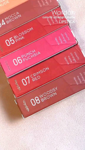 Wardah Colorfit Ultralight Matte Lipstick - Lipstick Tahan Lama Hingga 8 Jam - Dilengkapi Vitamin E - Ringan dan Lembut di Bibir