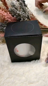 MUGS KRAFT BOX HIGH END BOX W/ OPEN & PVC window