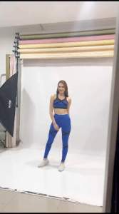 Celana Panjang Olahraga Senam Wanita High Waist