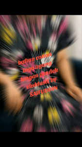 KAFTAN KELAWAR BATIK DESIGN TANGAN PENDEK EKSKLUSIF PEMBORONG & PERUNCIT