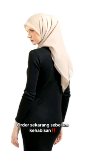 Kalapagi - Serona Scraf Hijab Series Segi Empat Paris Jadul Premium UK 115 X 115