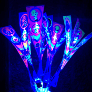 [100 pcs] Mainan Kitiran Lampu Terbang 3 Lampu Full Sablon Karakter