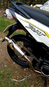 KNALPOT FULLSET Rms P20 DM38 beat fi beat carbu bawah MMT