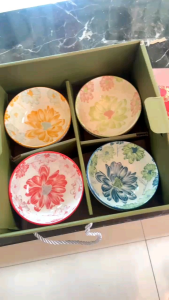 HAMPERS NATAL PREMIUM CERAMIC BOWL MANGKOK SET PLATE PIRING GIFT KADO PARCEL READY