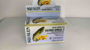 Omega Squalen-minyak ikan- 100% Original Meningkatkan Kecerdasan anak Vitalitas & Daya tahan Tubuh